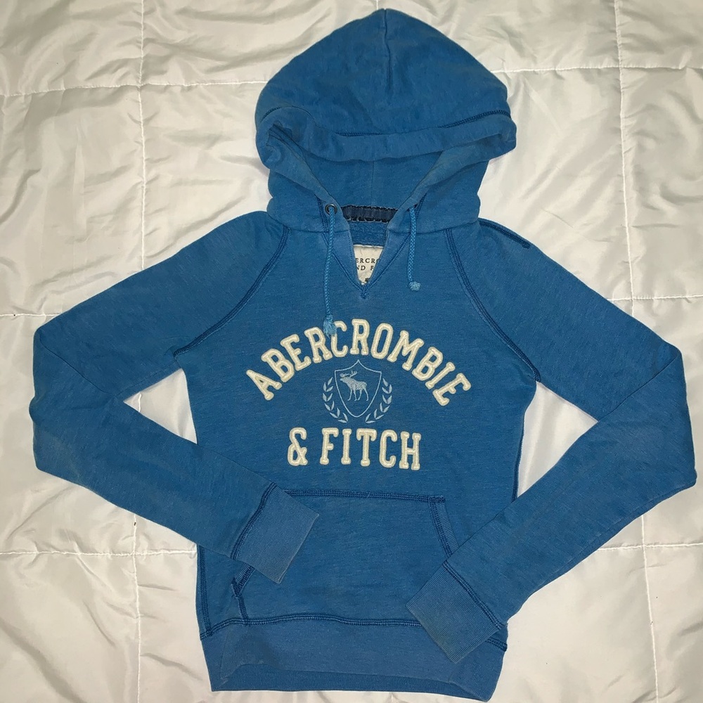 Blue Abercrombie hoodie